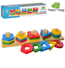 Деревянная игрушка Геометрика (MD2305)